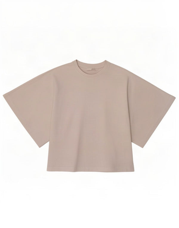 Zara Womens Batwing Blouse Top UK 14 Moyen Blanc Coton