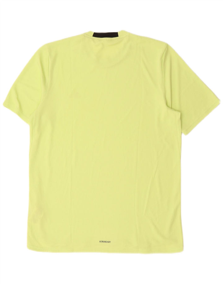 Adidas T-Shirt Homme Vert Moyen Polyester