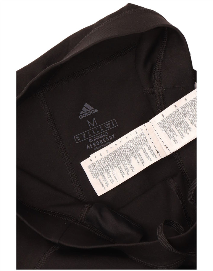 Adidas Pantalon de survêtement Aeroready pour femme UK 14 Medium Noir Polyester