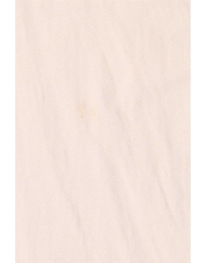 Crew Clothing Polo Homme Coton Blanc Moyen