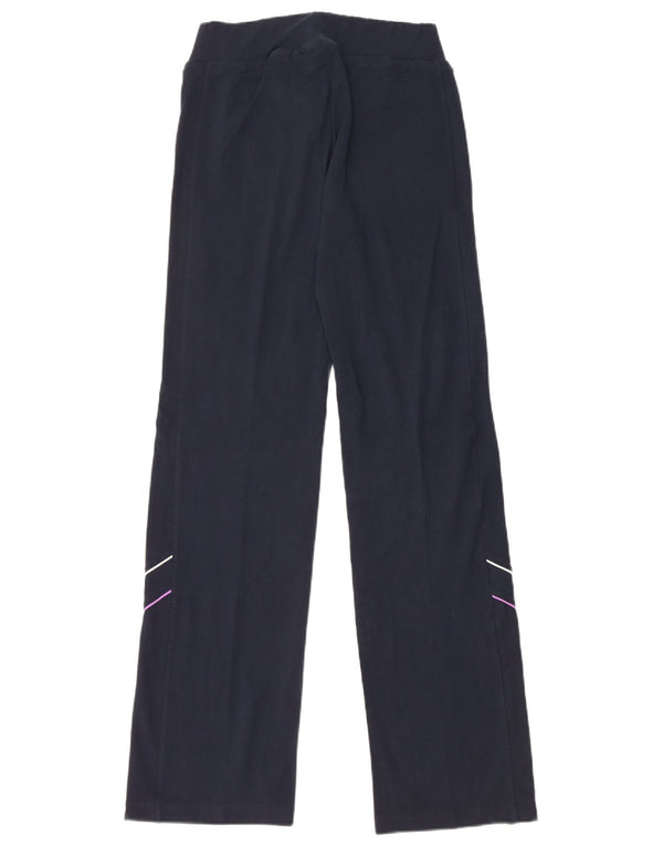 Nike Pantalon de survêtement pour femme UK 8/10 Small Bleu marine en coton