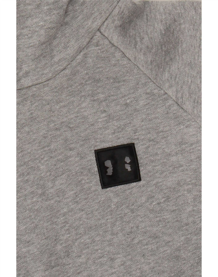 Under Armour Pull à capuche pour homme en coton moucheté petit gris