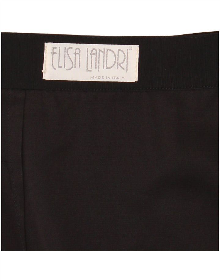 ELISA LANDRI Jupe Longue Femme W30 Noir Moyen