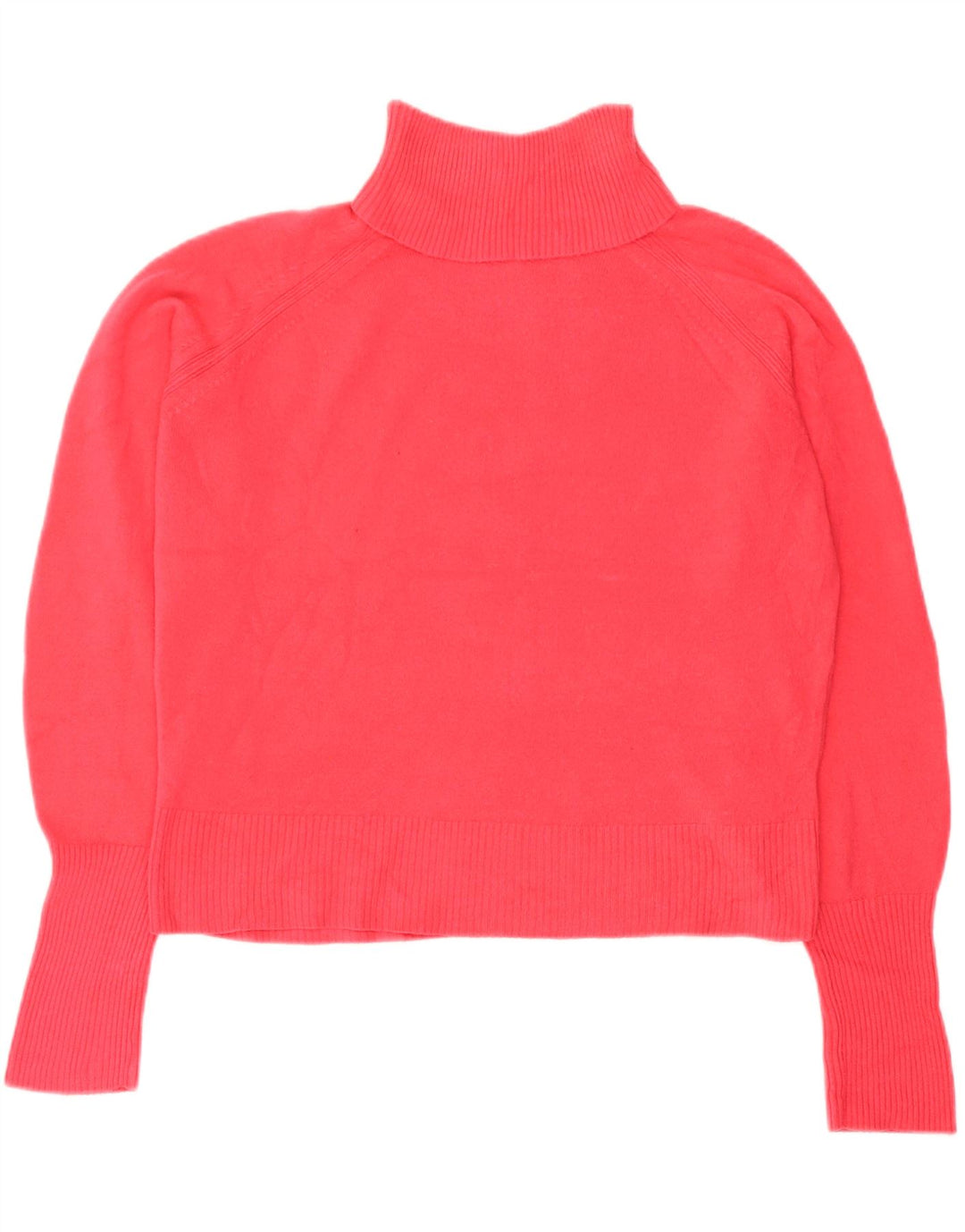 Marks & Spencer Pull col roulé pour femme UK 14 Acrylique rose moyen