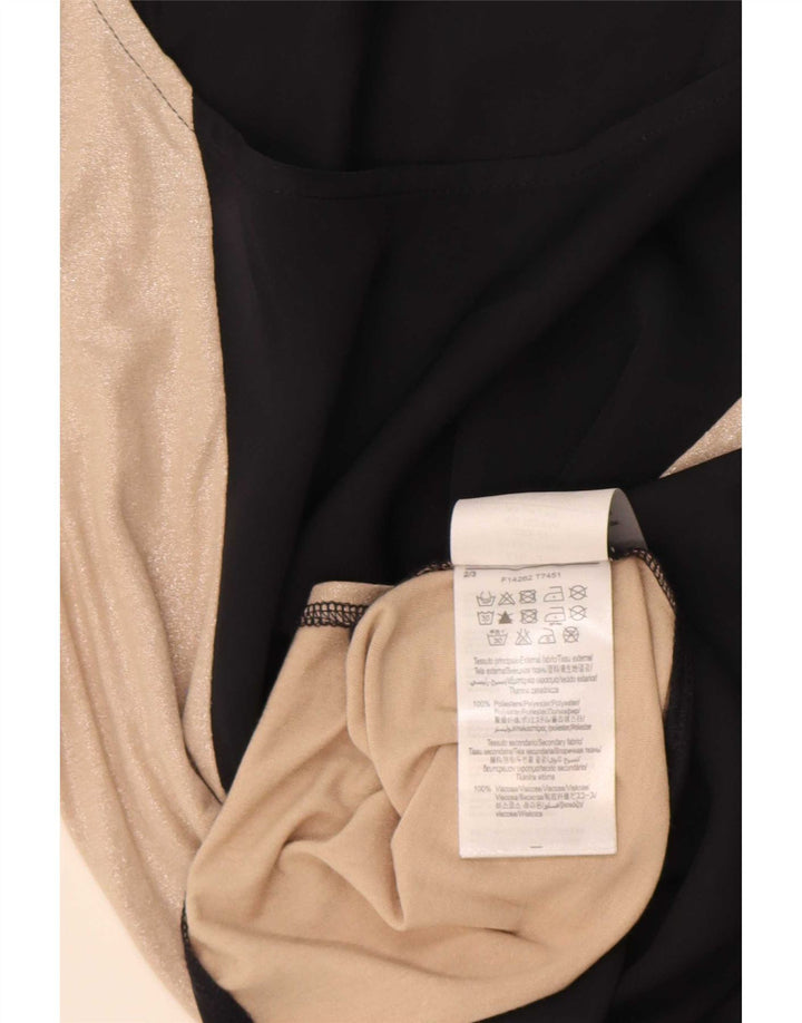 Liu Jo Femme Débardeur IT 40 Small Noir Colourblock Polyester