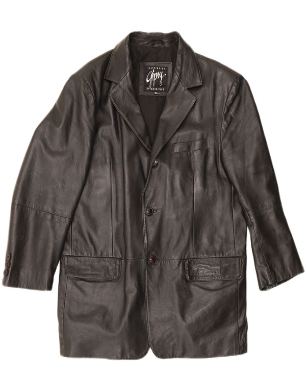 Gipsy by Mauritius Veste blazer à 3 boutons pour homme UK 42 XL Noir