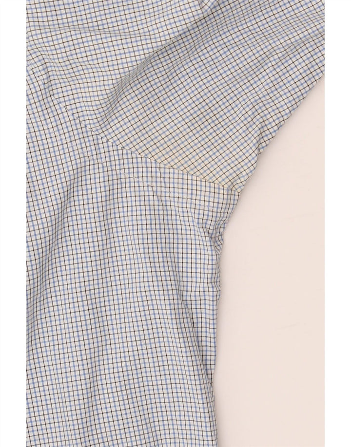 RALPH LAUREN Chemise Homme Taille 15 1/2 Coton Vichy Bleu Moyen