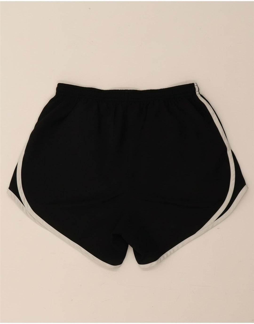 Nike Short de sport Dri Fit pour femme UK 8 Small Noir Polyester