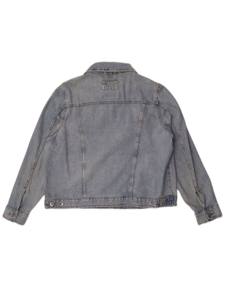 Marks & Spencer Veste en Jean Femme UK 18 XL Bleu Coton