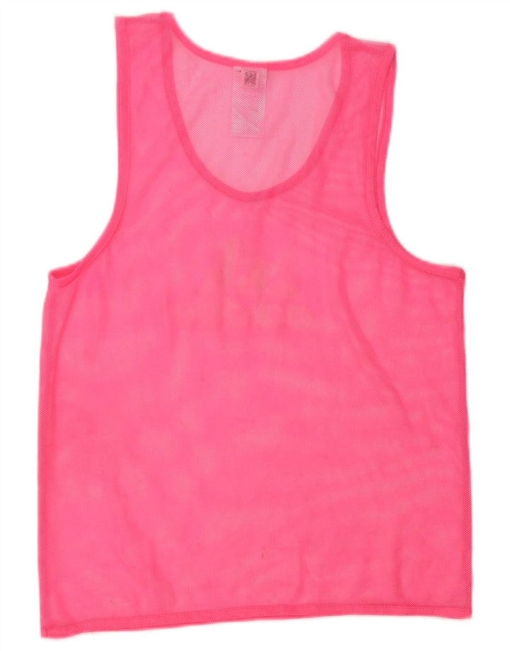 Adidas Débardeur graphique pour femme UK 10 Petit Rose Polyester