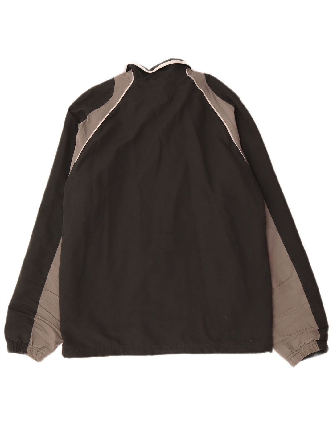 Reebok Veste de survêtement pour homme Petit Noir Polyester Colorblock