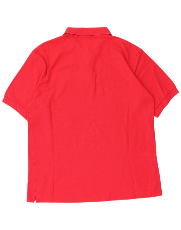 Fila Polo Homme IT 48 Rouge Moyen Coton