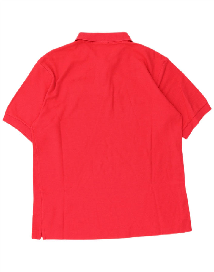 Fila Polo Homme IT 48 Rouge Moyen Coton