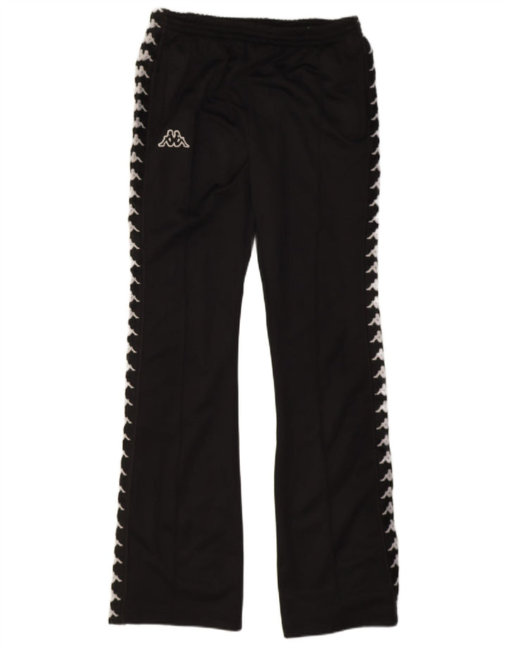 Kappa Pantalon de Survêtement Graphique Homme Petit Noir Polyester