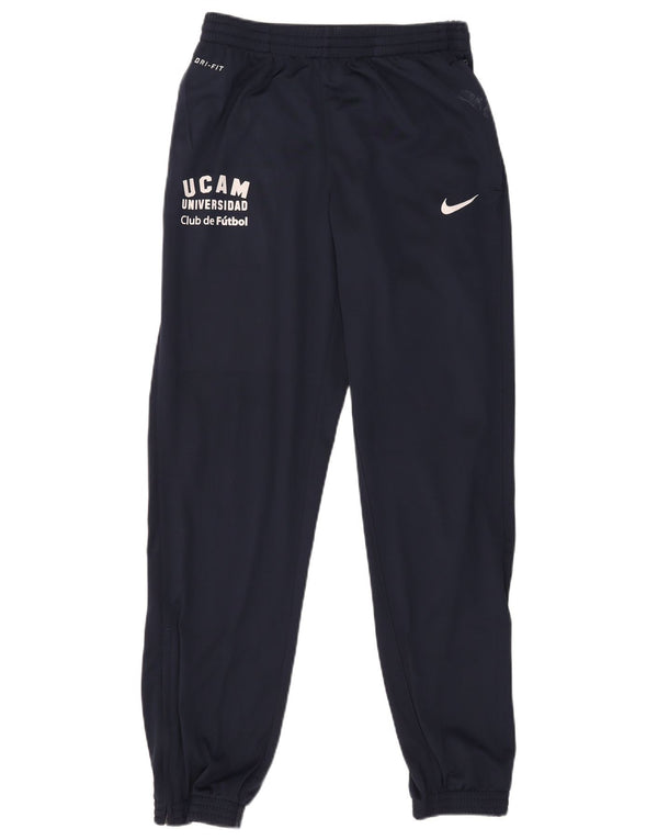 Pantalon de survêtement Nike Dri Fit Graphic pour homme, bleu marine moyen