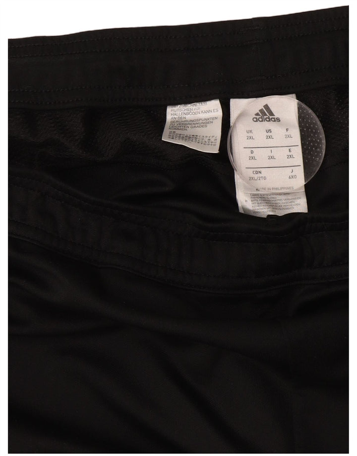 Adidas Pantalon de survêtement pour homme 2XL Noir Polyester Sports