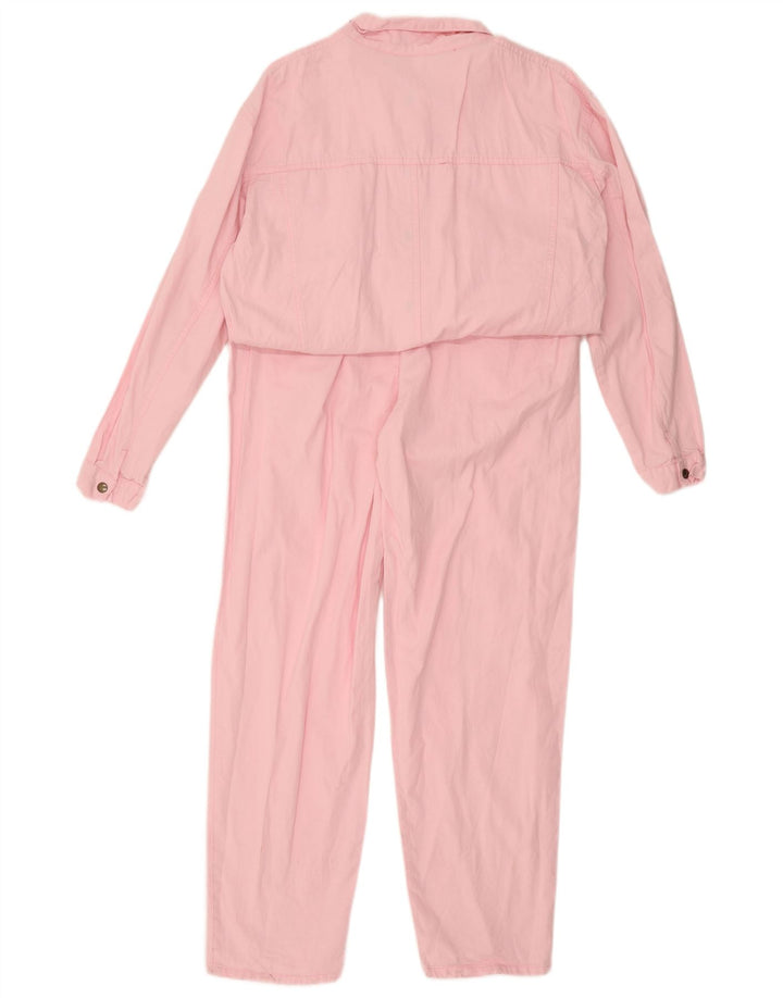 vintage Femme Combinaison IT 48 XL Coton Rose