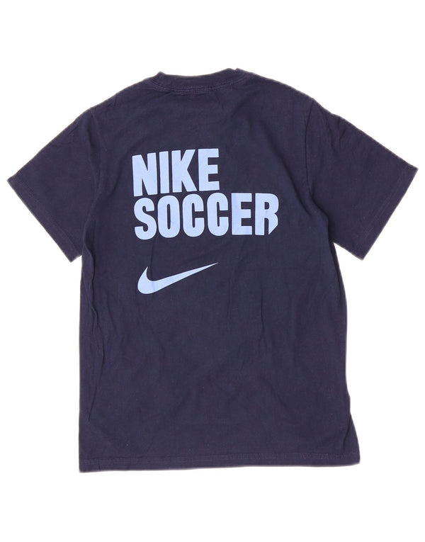 Nike Garçons Diggers Soccer Graphic T-Shirt Top 8-9 ans Petit Bleu Marine