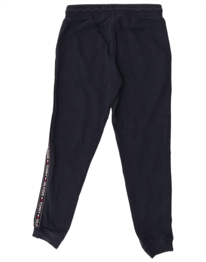 Tommy Hilfiger Pantalon de Survêtement Graphique Homme Bleu Marine Moyen