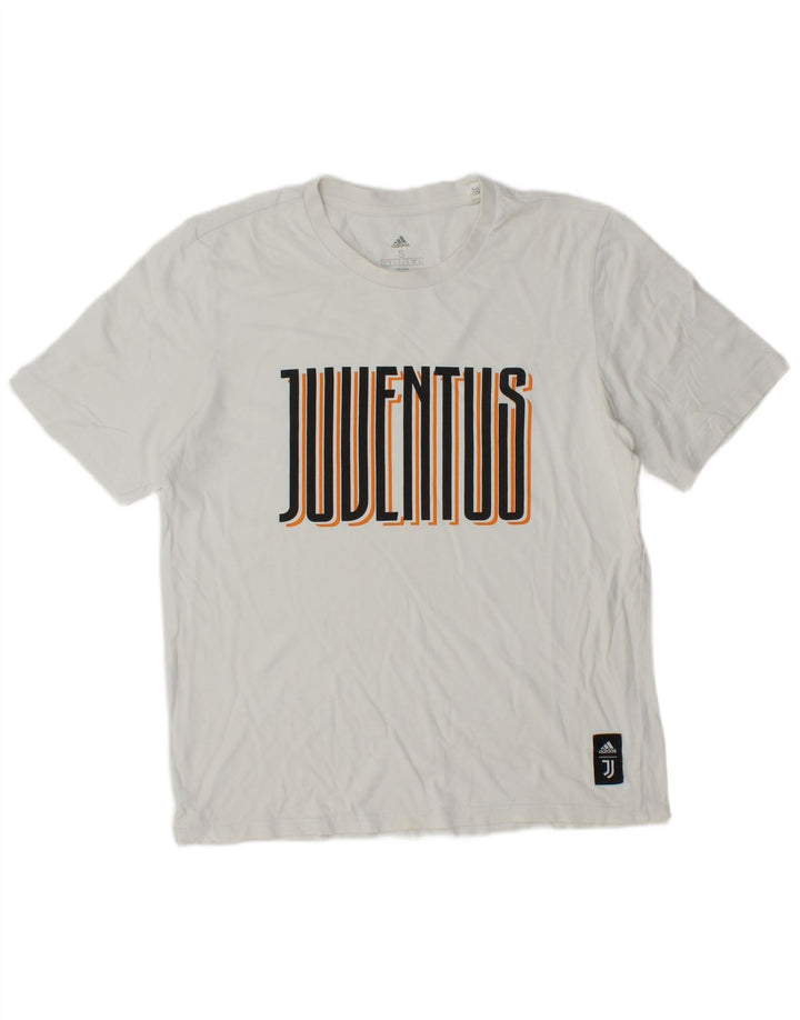 Adidas Juventus T-shirt graphique pour homme Petit Blanc