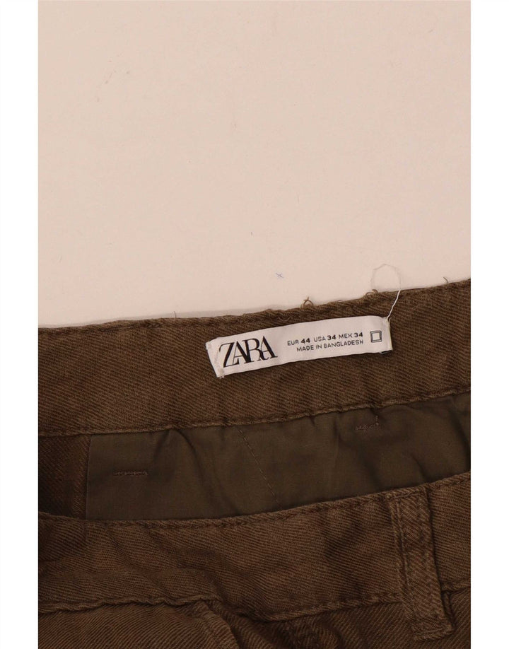Zara Short cargo pour homme EU 44 Large W34 Marron