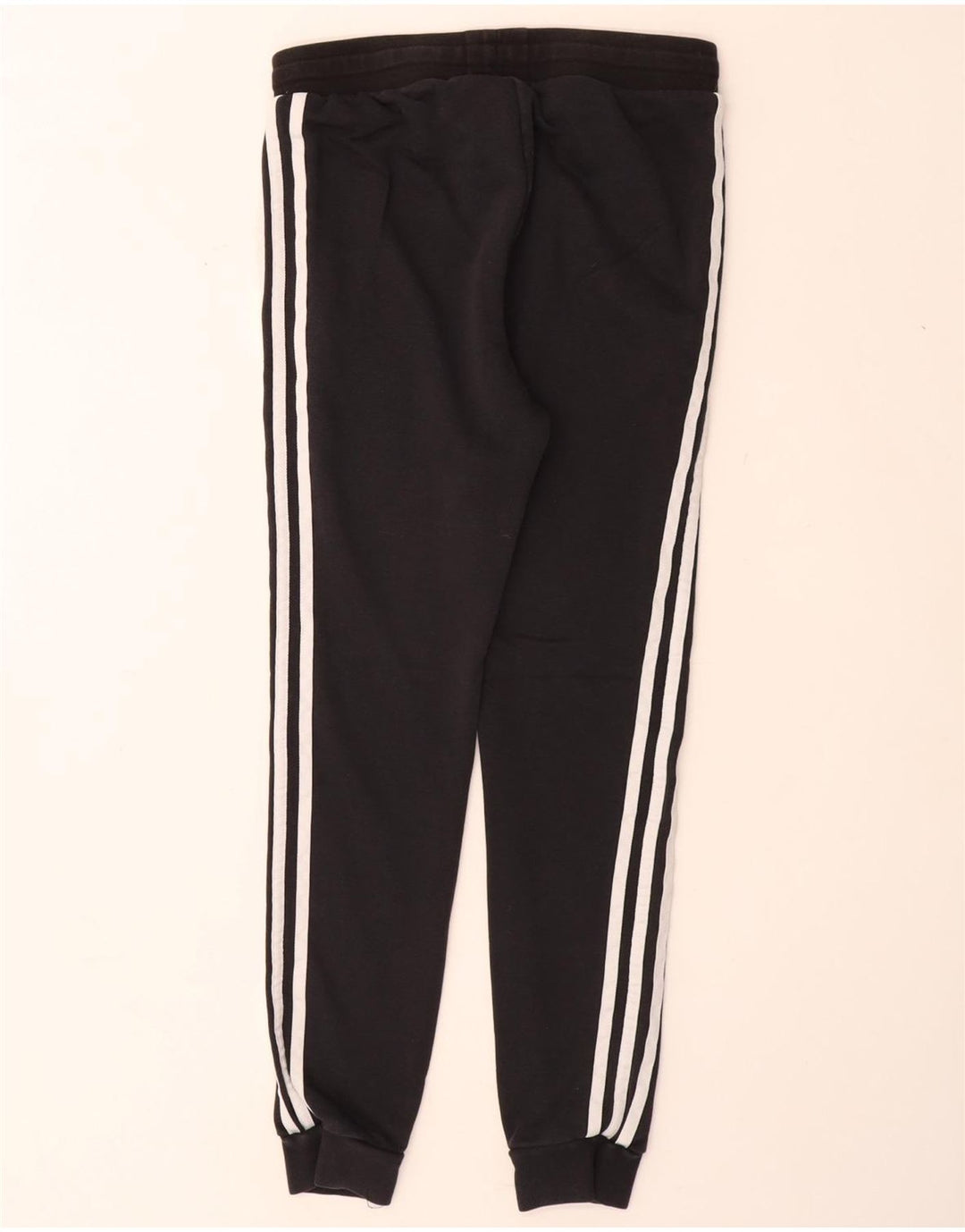ADIDAS Pantalon de Survêtement Fille Joggers 12-13 ans Noir Coton