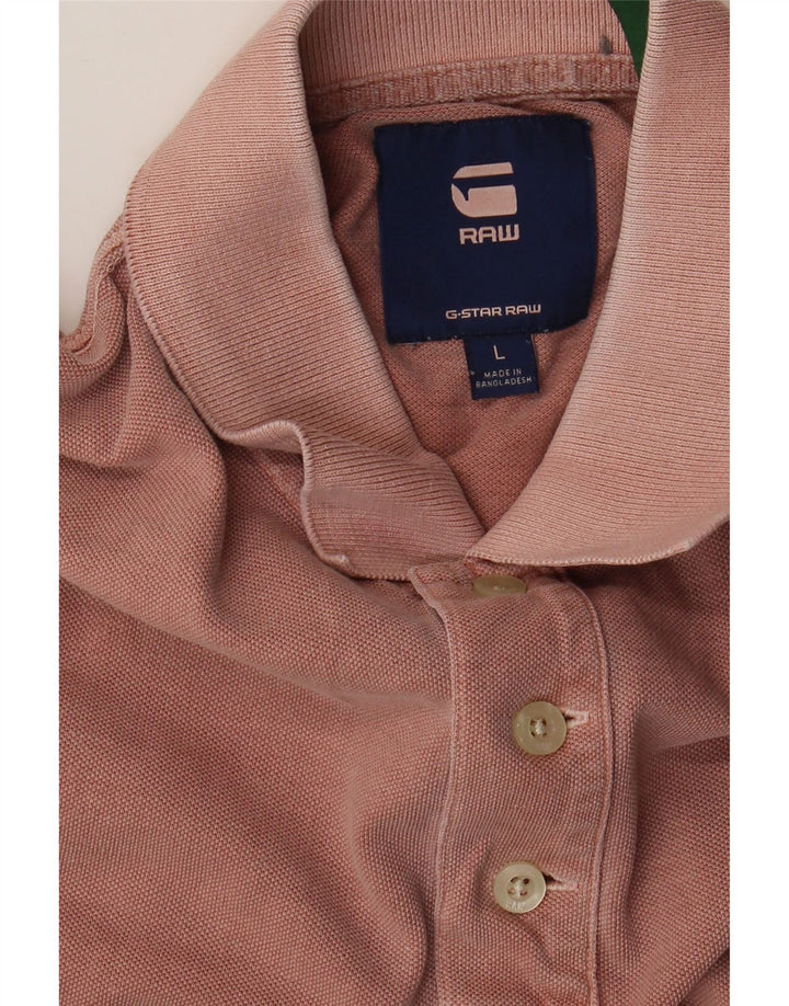 G-Star Polo Homme Grand Rose