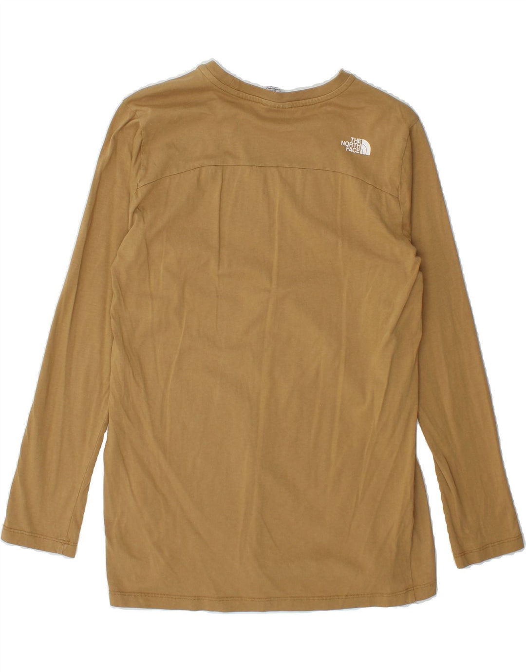 THE NORTH FACE Womens Top Long Sleeve UK 12 Medium Beige Vintage The North Face and Second-Hand The North Face from Messina Hembry 