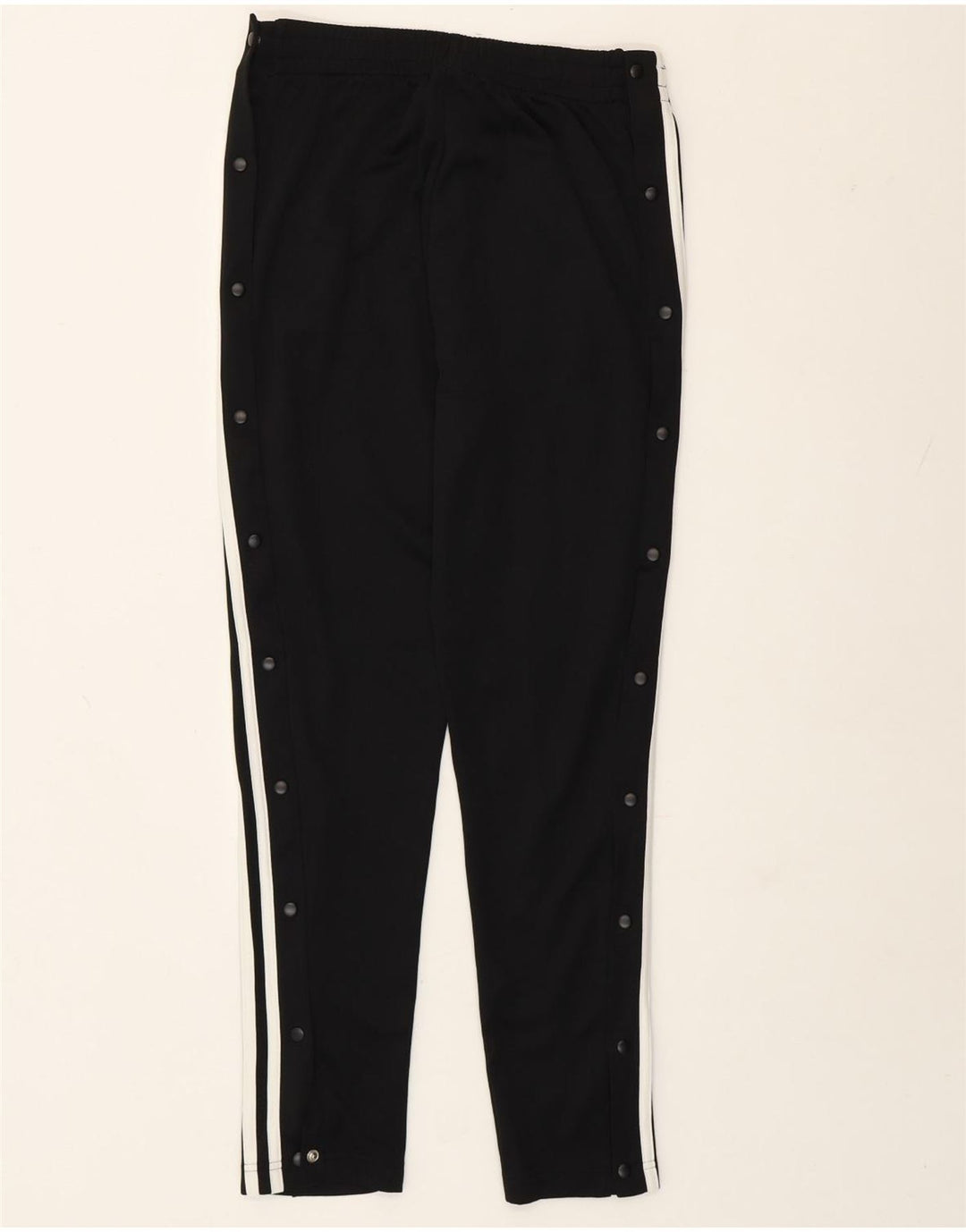 Adidas Pantalon de survêtement pour femme UK 8/10 Small Noir Polyester
