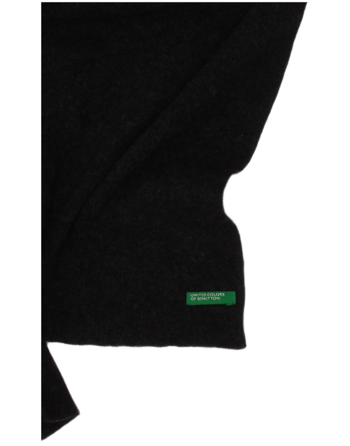 United Colors of Benetton Écharpe Rectangle Femme Taille Unique Gris Classique