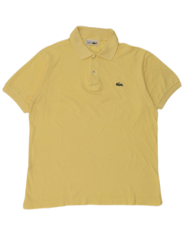 Lacoste Polo Homme Taille 4 Coton Jaune Moyen