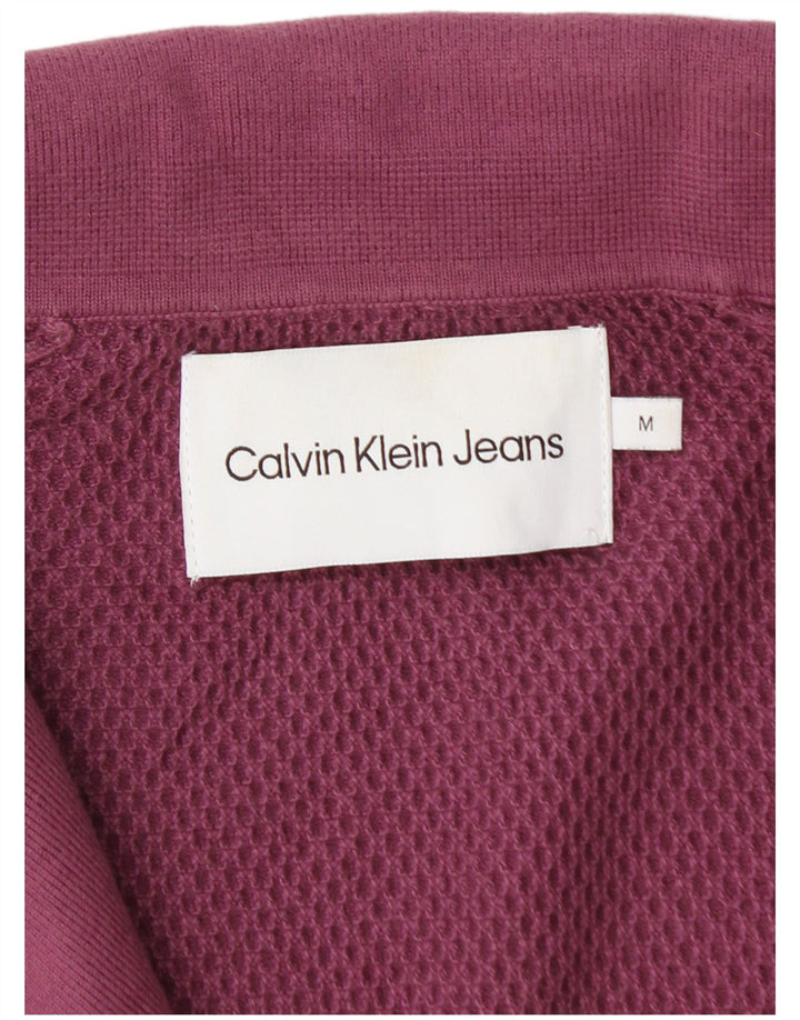 Calvin Klein Jeans Polo Homme Violet Moyen Coton