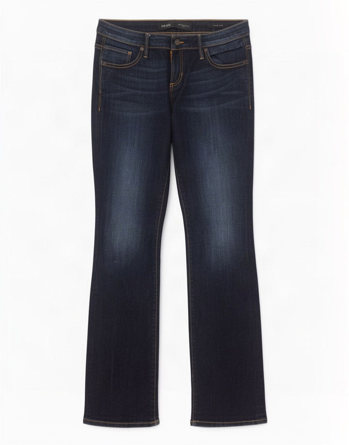 Guess Jean Bootcut Low Femme W29 L33 Bleu Marine Coton