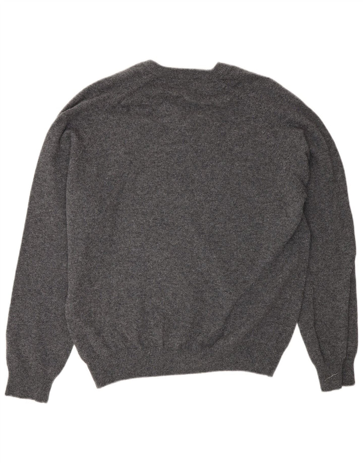 Marks & Spencer Pull Blue Harbor Col V Homme Gris Moyen Moucheté