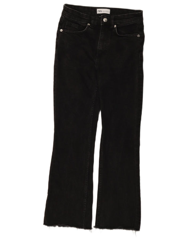 Zara Jean Bootcut Femme EU 36 XS W26 L25 Noir