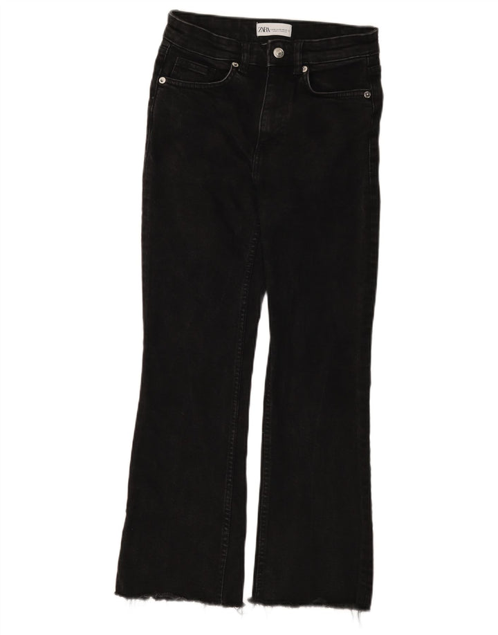Zara Jean Bootcut Femme EU 36 XS W26 L25 Noir