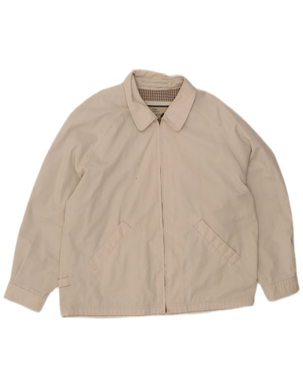 Marks & Spencer Veste Bomber Homme UK 40 Grand Coton Beige