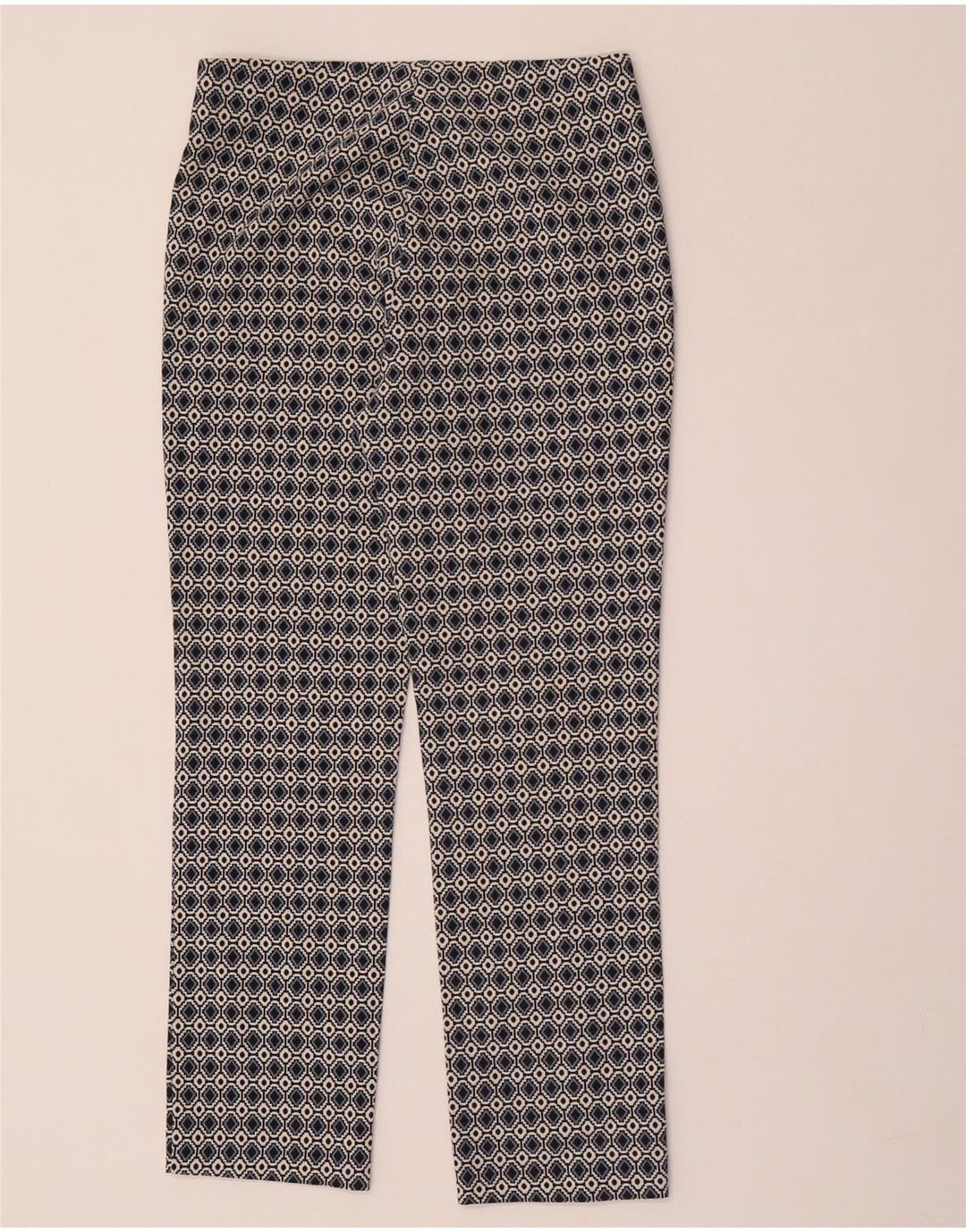 Pantalon décontracté femme ZARA moyen W28 L28 multicolore géométrique