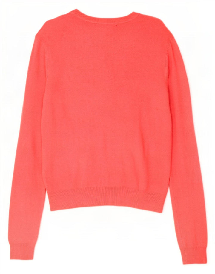 Marks & Spencer Pull Cardigan pour Femme UK 12 Rose Moyen
