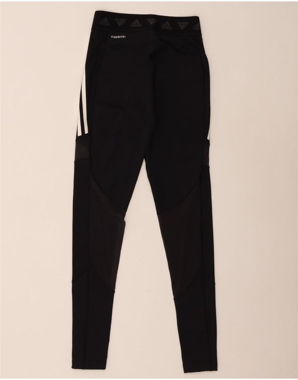 Adidas Aeroready Graphic Leggings pour femme UK 8/10 Petit Noir