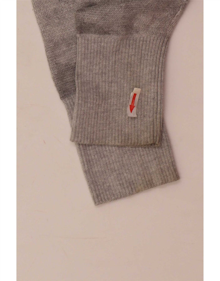 Eddie Bauer Pull à col rond pour femme Petite Taille UK 14 Gris moyen