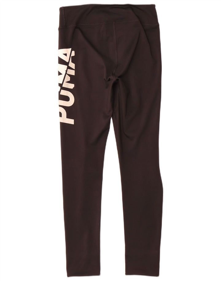 Puma Legging Graphique Fille 13-14 ans Noir Polyester