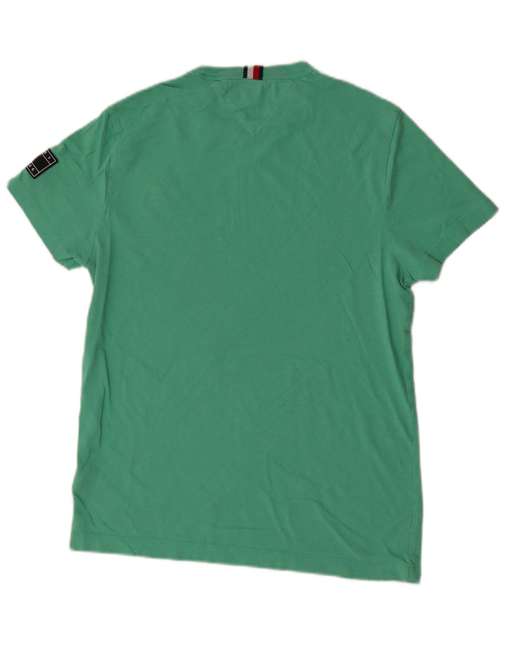 Tommy Hilfiger T-Shirt Homme Petit Vert Coton