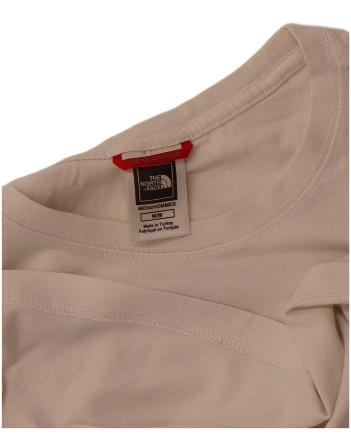 The North Face T-Shirt Graphique Homme Blanc Moyen