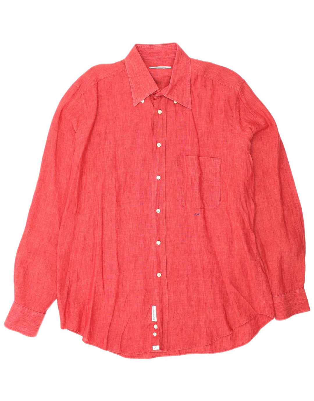 CAMICISSIMA Chemise Slim Fit Homme Lin Rouge
