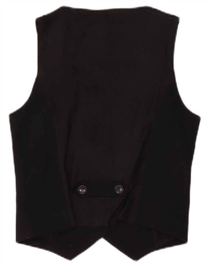 Zara Femme Gilet UK 6 XS Noir Polyester