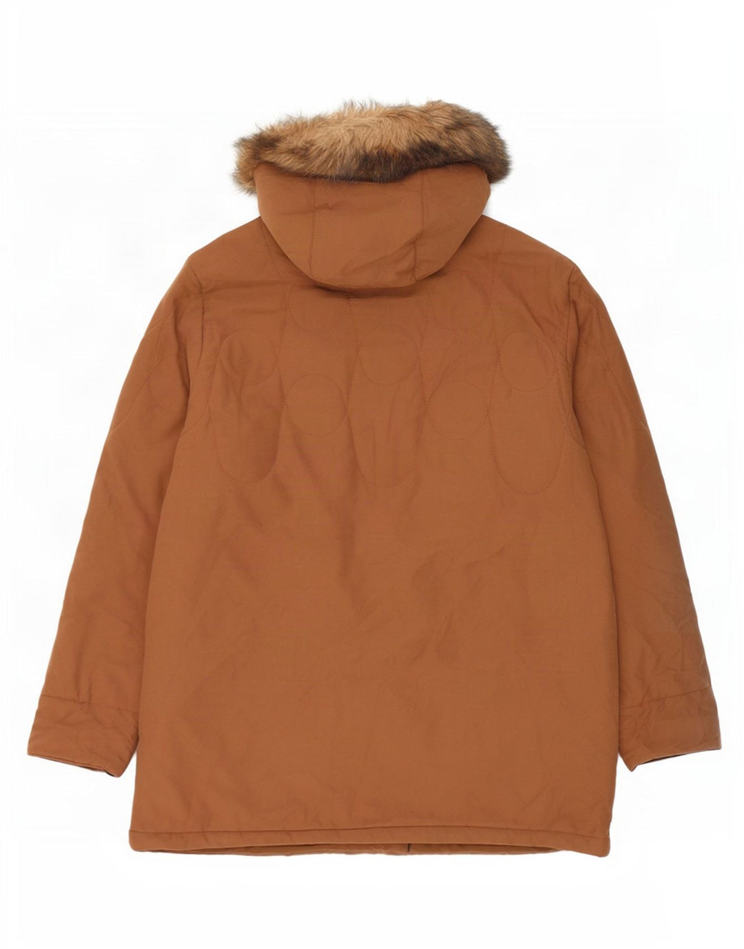 Marks & Spencer Veste parka surdimensionnée à capuche pour femme UK 18 XL Marron