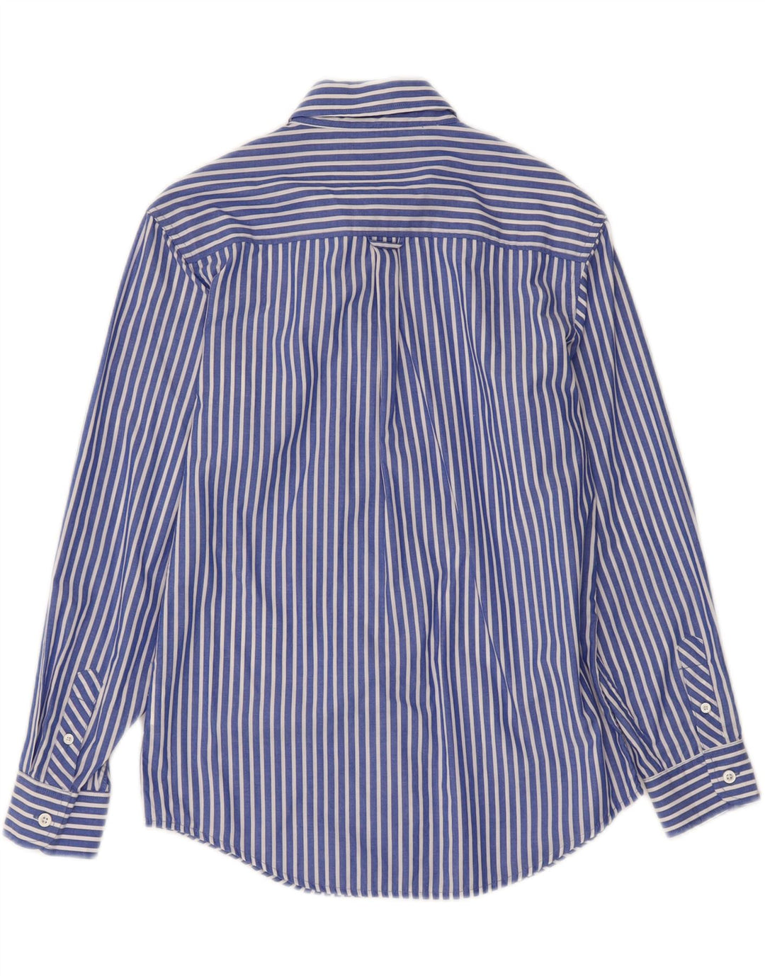 IZOD Boys Shirt 14-15 Years Large Blue Striped Cotton Vintage Izod and Second-Hand Izod from Messina Hembry 