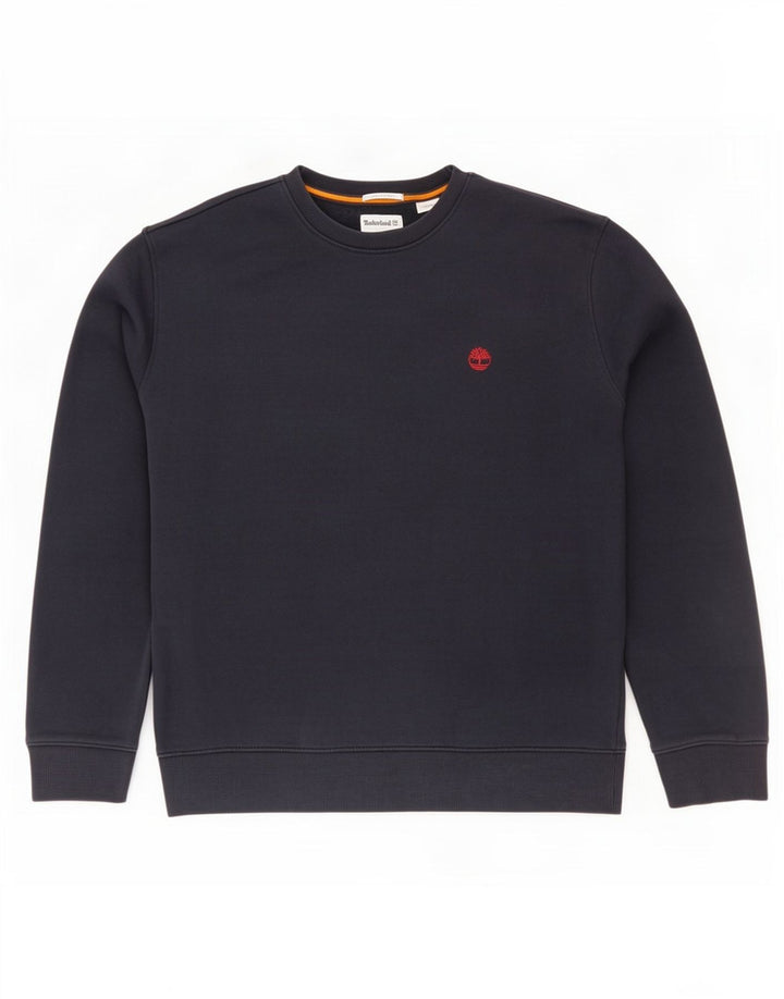 Timberland Sweat-shirt coupe classique pour homme 2XL Bleu marine