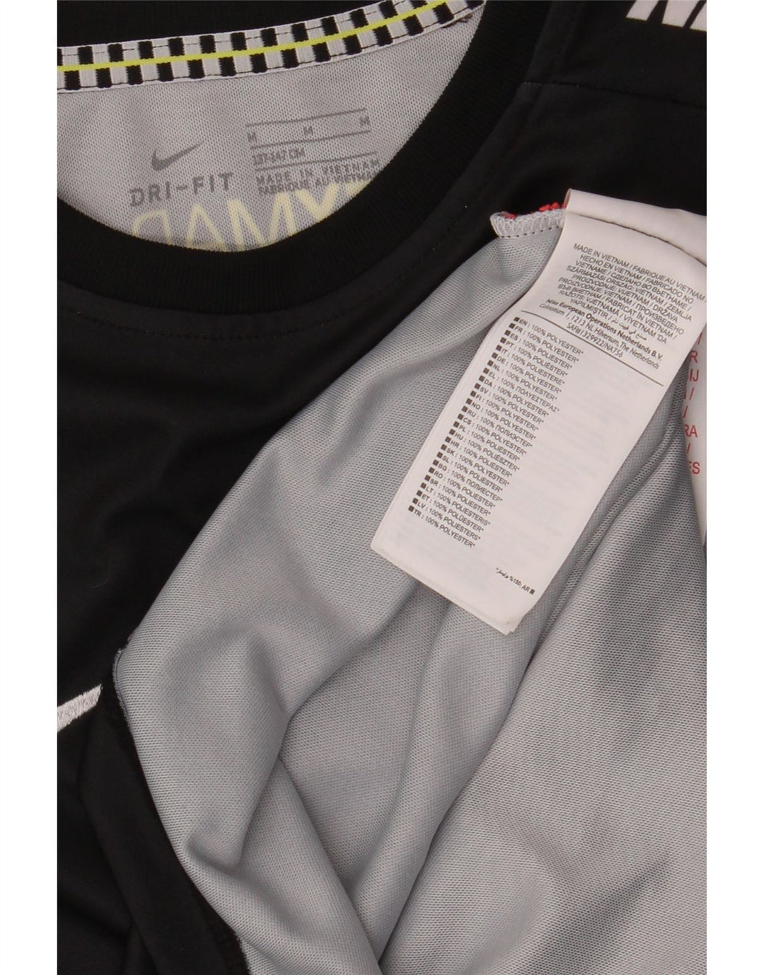 NIKE Garçon Mercurial Graphic T-Shirt Top 10-11 ans Noir Moyen Polyester